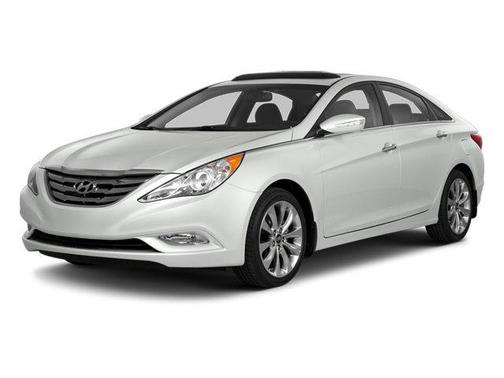 Shimmering White 2013 Hyundai SONATA Limited