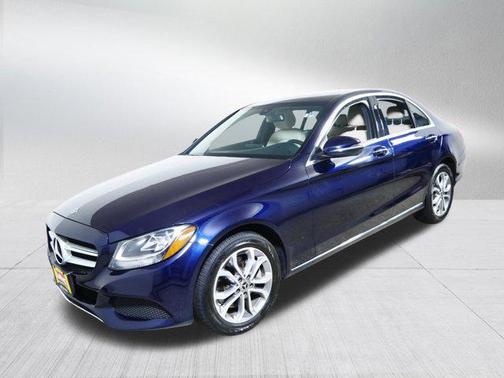 Lunar Blue Metallic 2018 Mercedes-Benz C-Class C 300 4MATIC