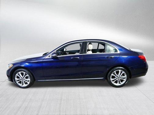 Lunar Blue Metallic 2018 Mercedes-Benz C-Class C 300 4MATIC