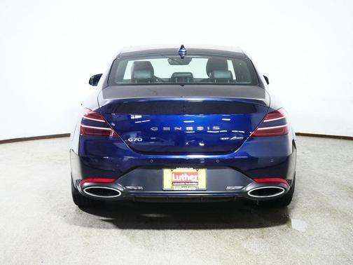 Capri Blue 2023 Genesis G70 3.3T AWD