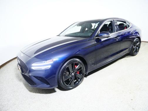 Capri Blue 2023 Genesis G70 3.3T AWD