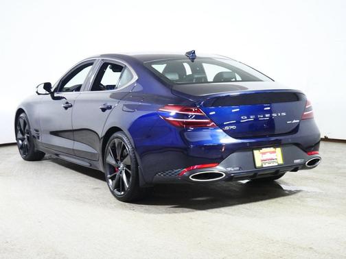 Capri Blue 2023 Genesis G70 3.3T AWD