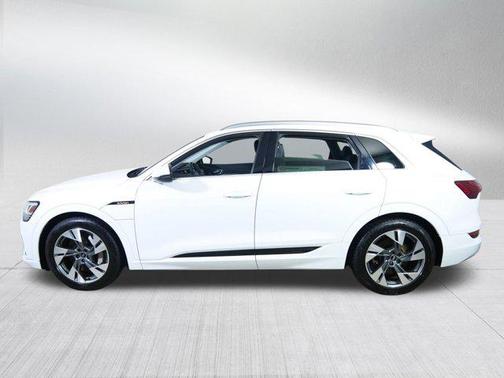 Glacier White Metallic 2021 Audi e-tron Premium