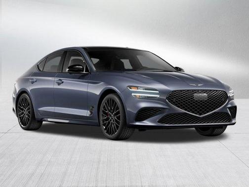 Ceres Blue 2026 Genesis G70 3.3T Prestige Graphite