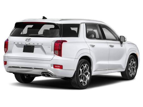 Hyper White 2021 Hyundai PALISADE Calligraphy