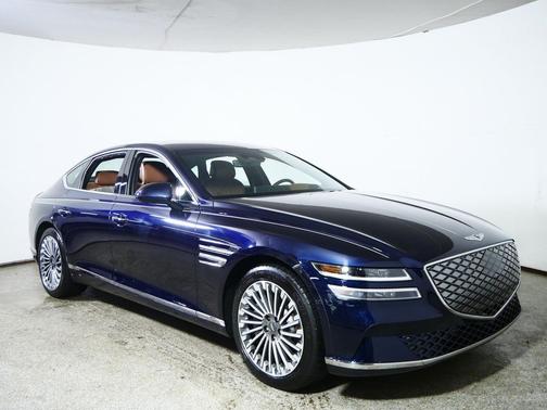 Capri Blue 2023 Genesis Electrified G80 Sedan