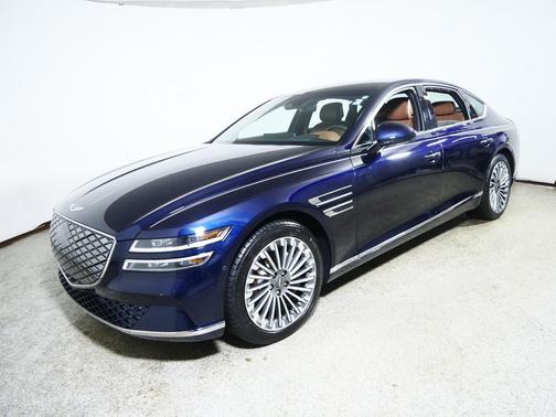 Capri Blue 2023 Genesis Electrified G80 Sedan