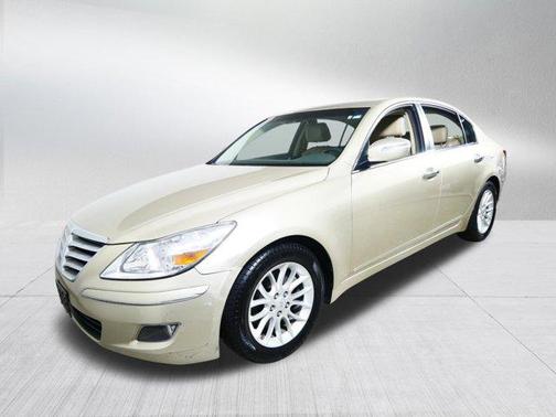 Champagne Beige Metallic 2010 Hyundai Genesis 3.8