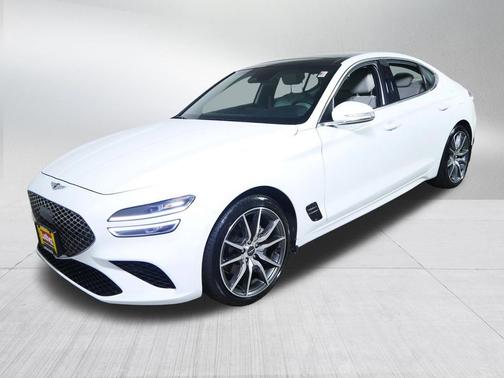 Alta White 2022 Genesis G70 2.0T AWD