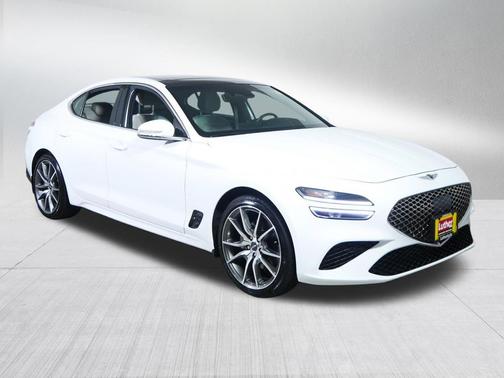 Alta White 2022 Genesis G70 2.0T AWD