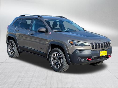 Light Brownstone Pearlcoat 2020 Jeep Cherokee Trailhawk