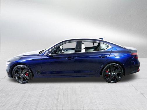 Capri Blue 2023 Genesis G70 3.3T AWD