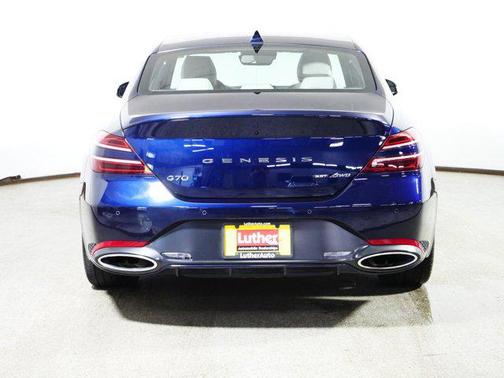 Capri Blue 2023 Genesis G70 3.3T AWD