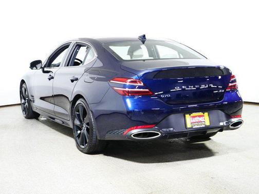 Capri Blue 2023 Genesis G70 3.3T AWD