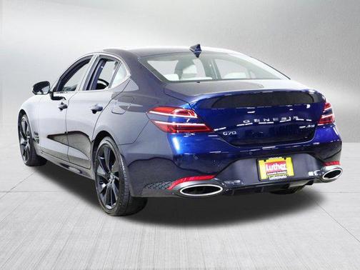 Capri Blue 2023 Genesis G70 3.3T AWD