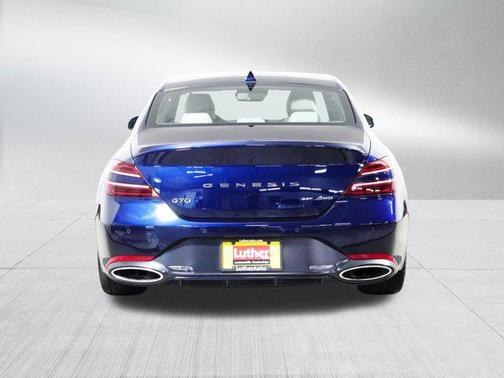 Capri Blue 2023 Genesis G70 3.3T AWD
