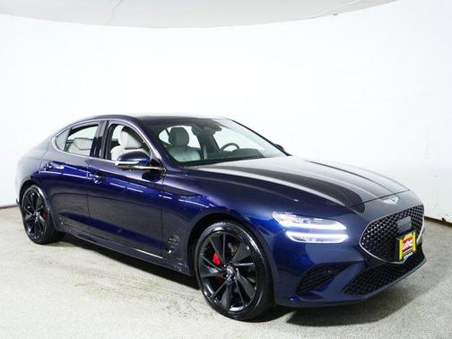 Capri Blue 2023 Genesis G70 3.3T AWD