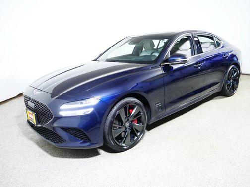 Capri Blue 2023 Genesis G70 3.3T AWD