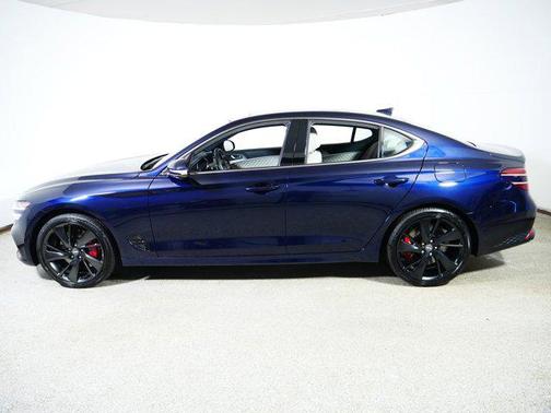 Capri Blue 2023 Genesis G70 3.3T AWD