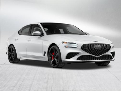 Alta White 2026 Genesis G70 3.3T AWD Sport Prestige