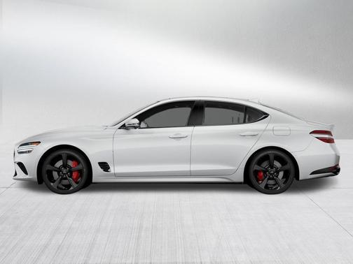 Alta White 2026 Genesis G70 3.3T AWD Sport Prestige