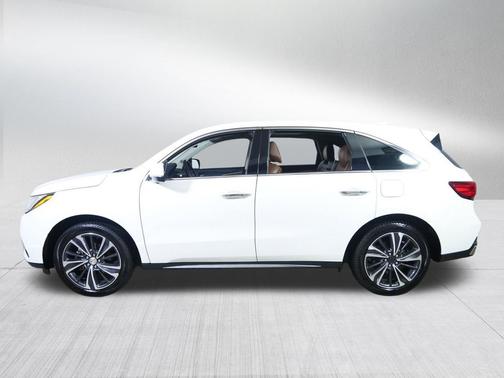 Platinum White Pearl 2020 Acura MDX 3.5L w/Technology Package