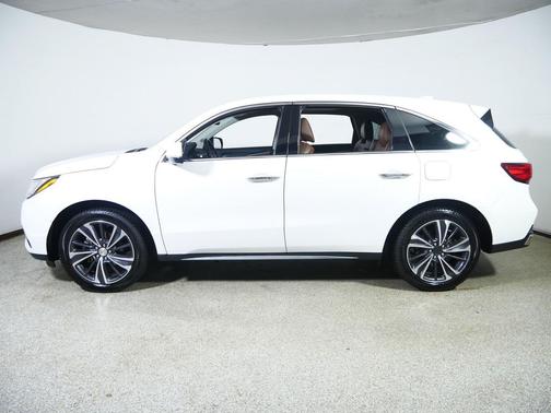 Platinum White Pearl 2020 Acura MDX 3.5L w/Technology Package