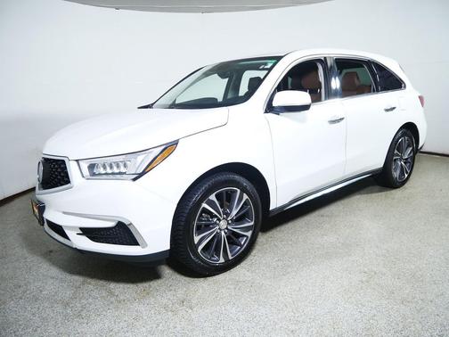 Platinum White Pearl 2020 Acura MDX 3.5L w/Technology Package