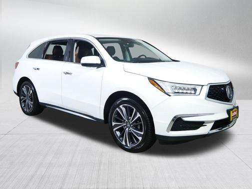Platinum White Pearl 2020 Acura MDX 3.5L w/Technology Package