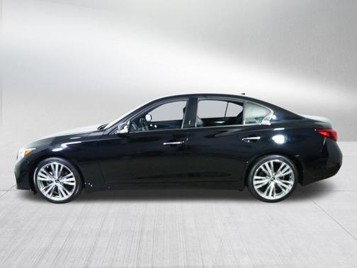 Black Obsidian 2023 INFINITI Q50 3.0t SENSORY