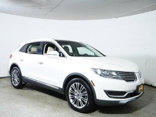 White Platinum Metallic Tri-Coat 2016 Lincoln MKX Reserve