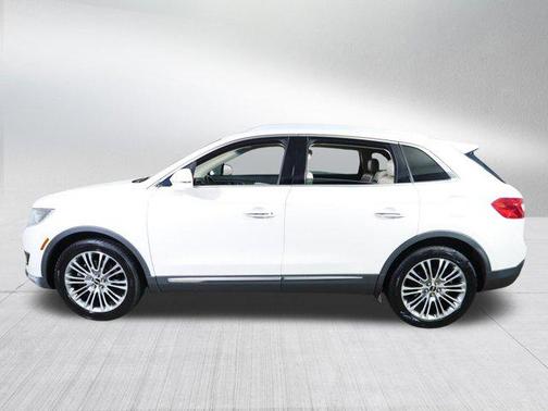 White Platinum Metallic Tri-Coat 2016 Lincoln MKX Reserve