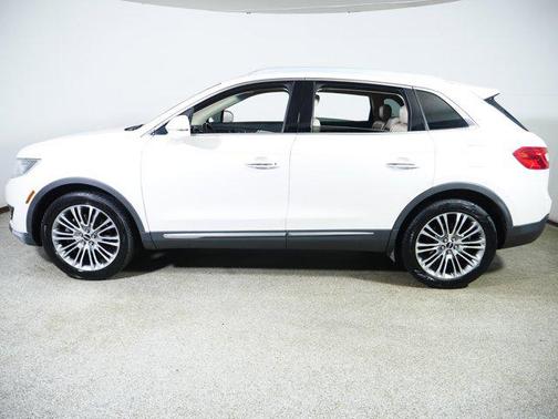 White Platinum Metallic Tri-Coat 2016 Lincoln MKX Reserve