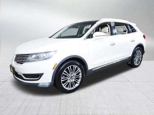 White Platinum Metallic Tri-Coat 2016 Lincoln MKX Reserve