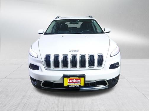 Bright White Clearcoat 2017 Jeep Cherokee Limited
