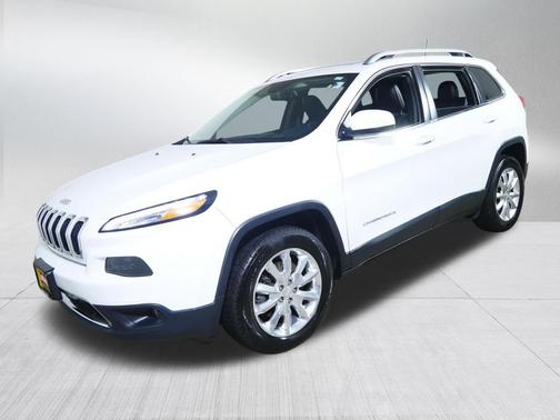 Bright White Clearcoat 2017 Jeep Cherokee Limited