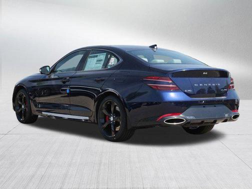 Capri Blue 2026 Genesis G70 3.3T AWD Sport Prestige