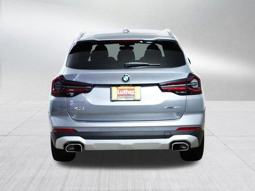 Skyscraper Grey Metallic 2024 BMW X3 xDrive30i