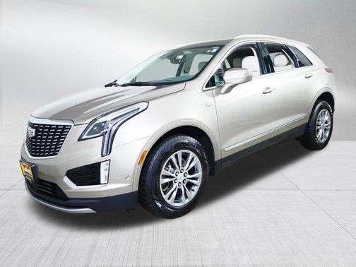 Latte Metallic 2023 Cadillac XT5 Premium Luxury