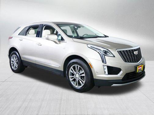 Latte Metallic 2023 Cadillac XT5 Premium Luxury
