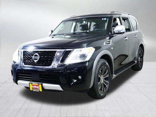 Super Black 2017 Nissan Armada Platinum