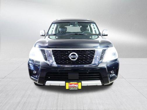 Super Black 2017 Nissan Armada Platinum