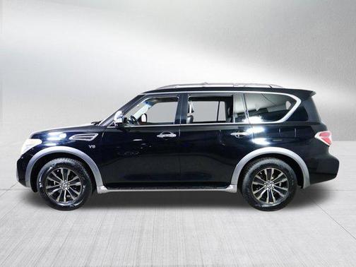 Super Black 2017 Nissan Armada Platinum