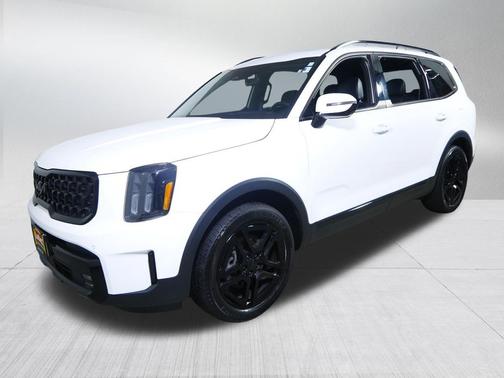 Glacial White Pearl 2025 Kia Telluride SX X-Line
