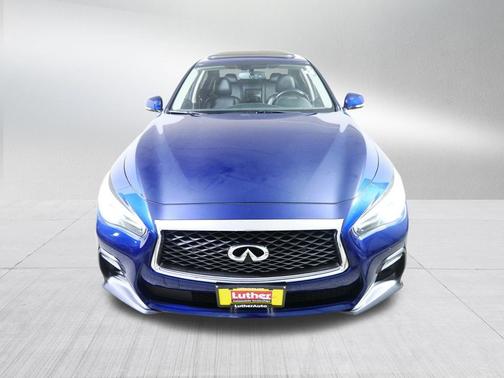 Iridium Blue 2018 INFINITI Q50 3.0t Sport