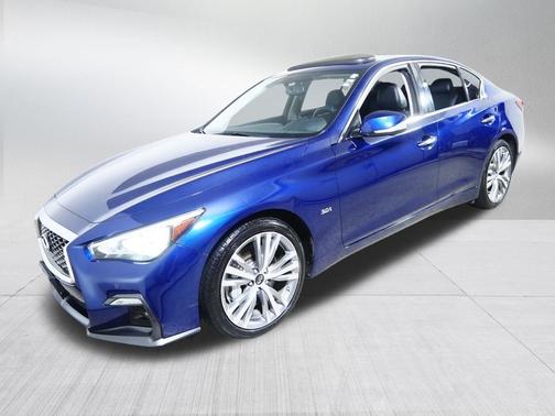 Iridium Blue 2018 INFINITI Q50 3.0t Sport
