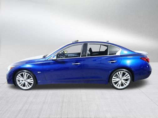 Iridium Blue 2018 INFINITI Q50 3.0t Sport