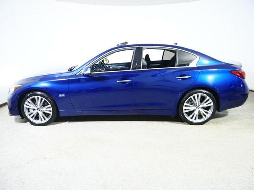 Iridium Blue 2018 INFINITI Q50 3.0t Sport