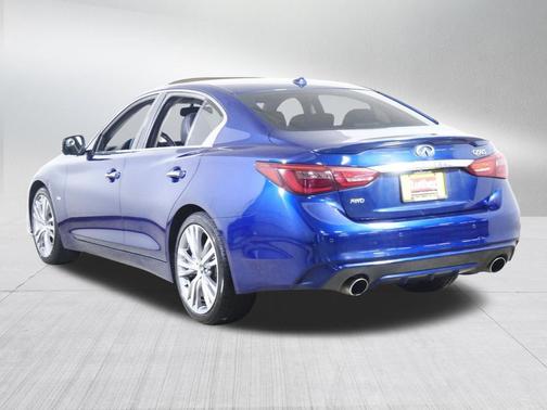 Iridium Blue 2018 INFINITI Q50 3.0t Sport