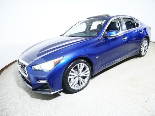 Iridium Blue 2018 INFINITI Q50 3.0t Sport